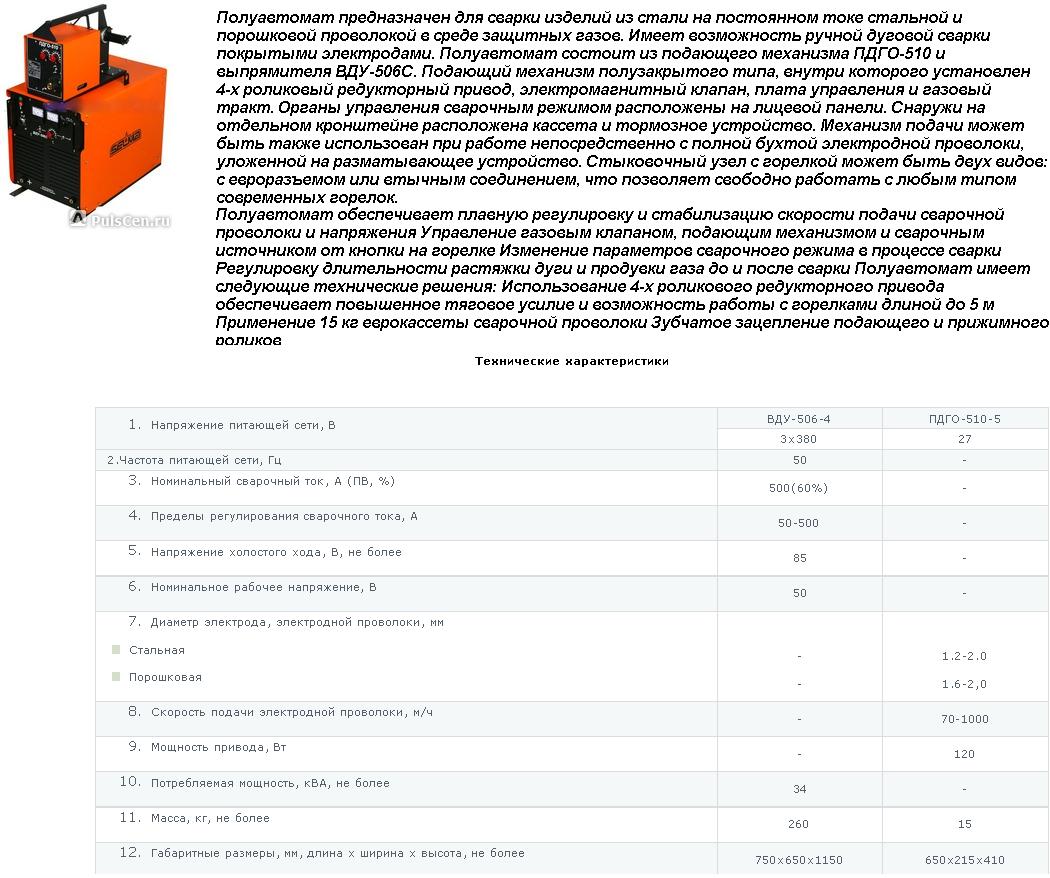 ПДГО-510 с ВДУ-506С, без горелки, без кабеля